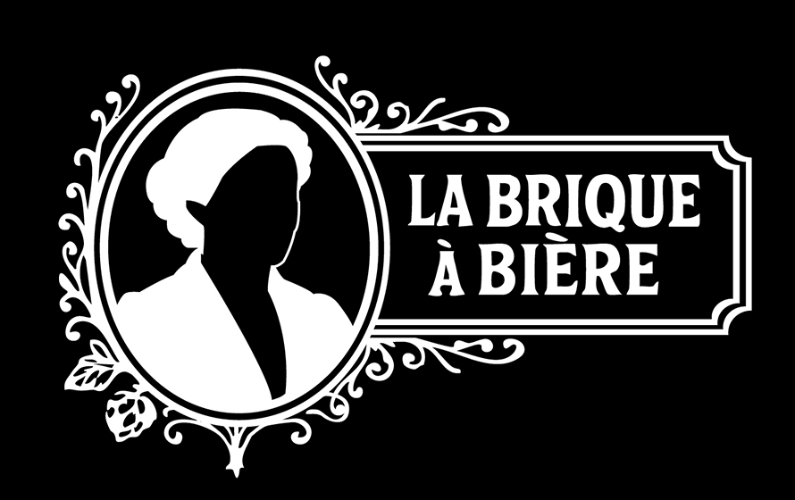 Logo en noir sur fond blanc